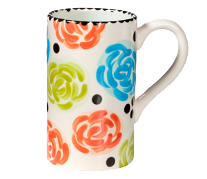 Webster Simple Floral Mug