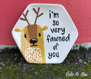 Webster Fawn Plate