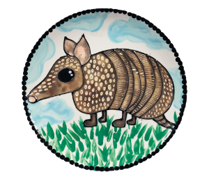 Webster Armadillo Plate