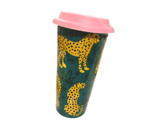 Webster Cheetah Travel Mug