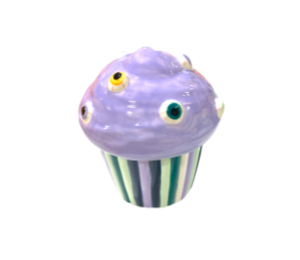 Webster Eyeball Cupcake