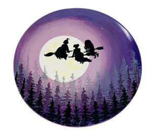 Webster Kooky Witches Plate