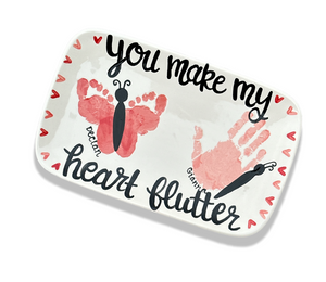 Webster Heart Flutter Print