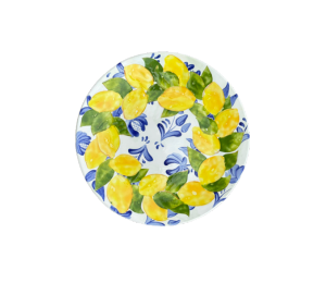 Webster Lemon Delft Platter