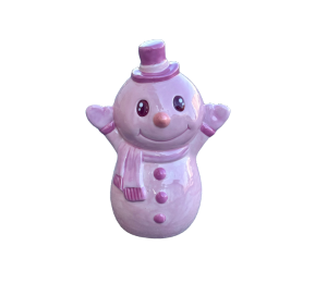 Webster Pink-Mas Snowman