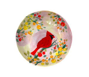 Webster Cardinal Plate
