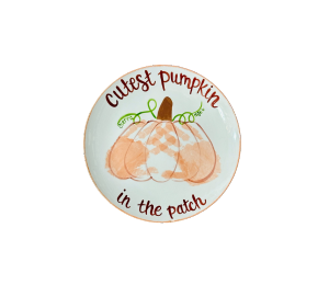 Webster Cutest Pumpkin Plate