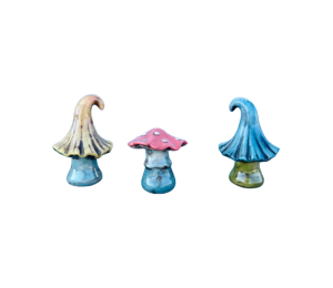Webster Rustic Mushroom Trio