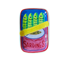Webster Open Sardines App Plate
