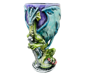 Webster Antique Dragon Goblet