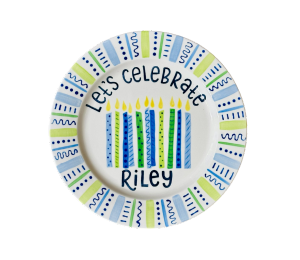 Webster Let's Celebrate Plate