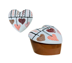 Webster Heart Slanted Box